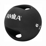 Medicine Ball 6kg Amila Dual Handle 84679