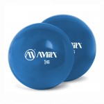 Μπάλα Pilates Palm Ball Two-Pack 1Kg Μπλε Amila 96717