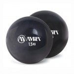 Μπάλα Pilates Palm Ball Two-Pack 1.5Kg Μαύρο Amila 96723