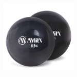 Μπάλα Pilates Palm Ball Two-Pack 0.5Kg Μαύρο Amila 96721