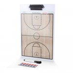 Ταμπλό Προπονητή Basket Διπλής Όψης Μαγνητικό 25x37cm