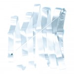 Κορδέλα Ρυθμικής Γυμναστικής Μήκους 5m Άσπρη Amila 47998