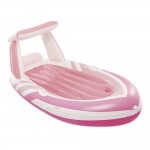 Στρώμα Θαλάσσης Intex Pink Paradise Boat Float 57804