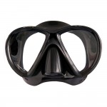 Μάσκα Ψαροντούφεκου Mares X-VU Silicone Μαύρη 1102070