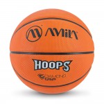 Μπάλα Basket Hoops Νο6 Πορτοκαλί Amila 41478