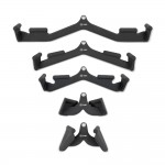 Σετ Λαβών για Έλξεις Multi Grip Μαύρο Amila 92701