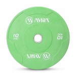 Δίσκος Βαρών Color Bumper Plate Slim 50mm 10kg Amila 84847