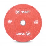 Δίσκος Βαρών Color Bumper Plate Slim 50mm 25kg Amila 84850