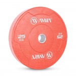 Δίσκος Βαρών Color Bumper Plate Slim 50mm 25kg 