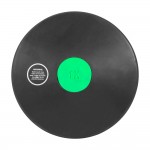 Δίσκος Ρίψης από Μαύρο Λάστιχο 1kg Vinex 97711