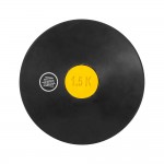 Δίσκος Ρίψης από Μαύρο Λάστιχο 1.5kg Vinex 97710