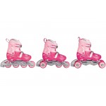 Πατίνια Αυξομειούμενα Inline Quads Roller Skate Girl Nijdam® 52QP