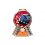 Σετ 2 Ρακέτες Ping Pong & 3 Μπαλάκια 61UG