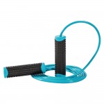 Σχοινάκι Skipping PVC Μαύρο Μπλε LivePro B 8286
