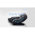 Πολυθρόνα μασάζ Life Care by i-Rest SL-A307-8 Mαύρη Μ-839BL