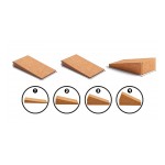Σφήνες Ημικαθισμάτων OK6095A Cork Squat Wedges Pegasus B-6095