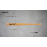 Ρόπαλο Baseball Ξύλινο Avento 73cm 47AP