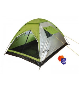 Σκηνή Junior II (3 Ατόμων) Πράσινη Panda Outdoor