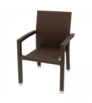 Καρέκλα Αλουμινίου Rattan 184-9038