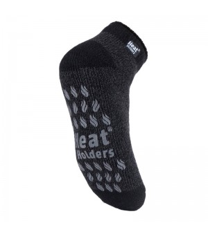 Κάλτσες Ανδρικές Ankle Slipper Socks Black Heat Holders® 80013