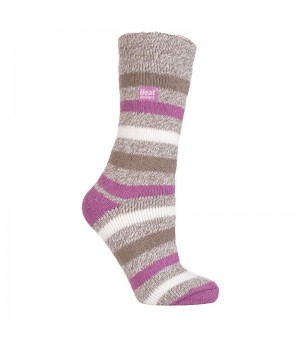Κάλτσες Γυναικείες Fashion Twist Socks Καφέ Heat Holders® 80018