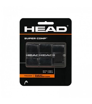 Overgrips Head Super Comp Μαύρο