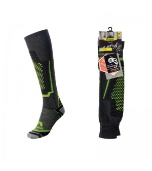 Κάλτσες Elbrus Ruko Black Grey Lime