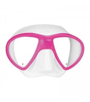 Μάσκα Mares X Free Λευκό Ροζ