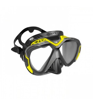 Μάσκα Mares X-Wire Μαύρο Κίτρινο