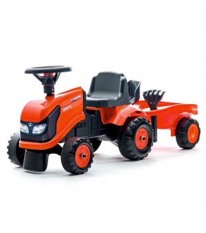 Περπατούρα Τρακτέρ Falk Baby Kubota Με Καρότσα 1-3 Ετών 260C