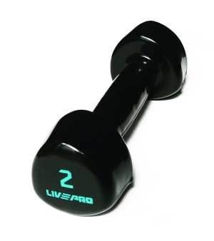 Βάρη Βινυλίου Live Pro Studio Dumbbell 2kg B 8070-02