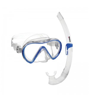 Σετ Μάσκα Αναπνευστήρας Vento Set Clear/Blue Mares