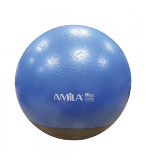 Μπάλα γυμναστικής Φ65cm δίχρωμη Amila 48445