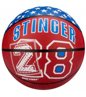 Μπάλα Basket New Port Stinger Νο7 16GE-BBW