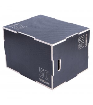 3 σε 1 Πλειομετρικό Κουτί Ξύλινο Plyo Box Anti-Slip LivePro B 8157