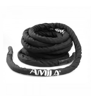 Σχοινί Προπόνησης Battle Rope Kevlar Handle 12m Amila 95112