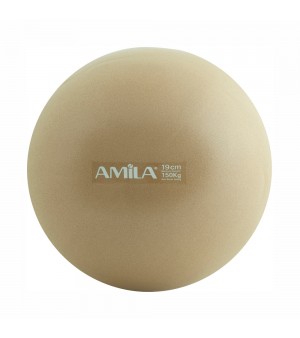 Μπάλα Pilates 19cm Χρυσή Amila 95804