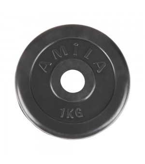 Δίσκος με Επένδυση Λάστιχου 28mm 1kg Amila 44432