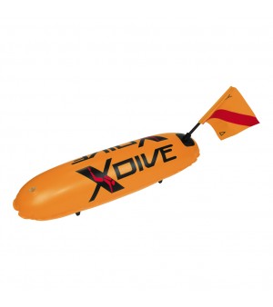 Σημαδούρα Μονού Θαλάμου Πορτοκαλί XDive 65001