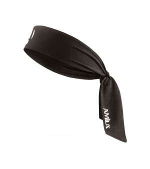 Περιμετώπιο Bandana Amila Tie Band Μαύρο 45707