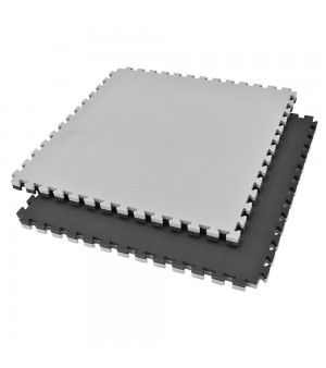 Δάπεδο προστασίας Pegasus Puzzle EVA Μαύρο Γκρι 2.0cm Β 4100-20