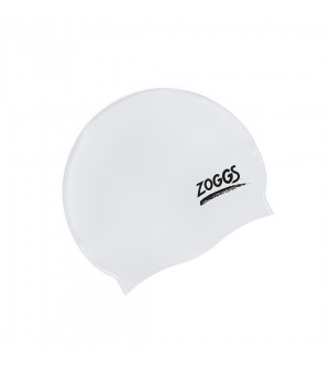 Σκουφάκι Κολύμβησης Zoggs Silicone Cap Λευκό 3630012