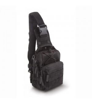 Τσαντάκι Στήθους 7L Amila Tactical Μαύρο 95340