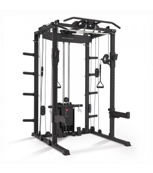 Πολυόργανο Κλωβός Power Rack με Τροχαλίες Bodycraft Super Gym 1 44727