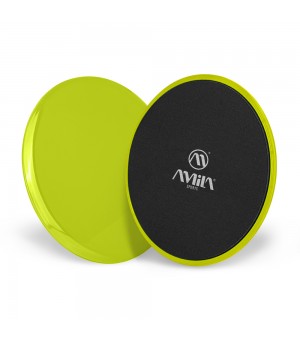 Δίσκοι Ολίσθησης Amila Gliding Pads Lime 95954