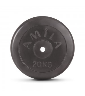 Δίσκος με Επένδυση Λάστιχου 28mm 20kg Amila 44437
