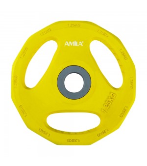 Δίσκος με Επένδυση Λάστιχου Φ28 1.25kg Amila 44414