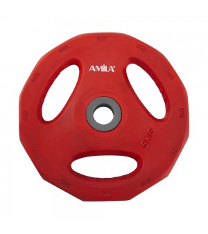 Δίσκος με Επένδυση Λάστιχου Φ28 5kg Amila 44416