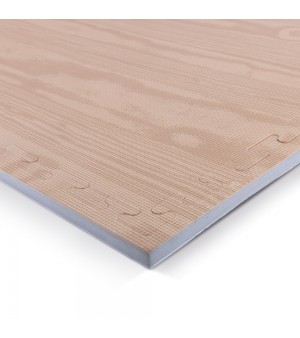 Δάπεδο Προστασίας Puzzle EVA 100x100x2cm Ξύλο Γκρι Amila 36652