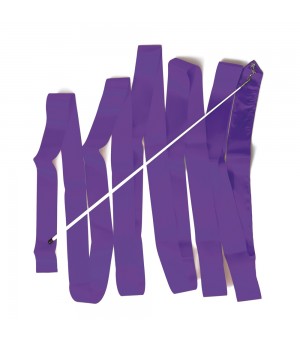 Κορδέλα Ρυθμικής Γυμναστικής Μήκους 6m Μωβ Amila 47989